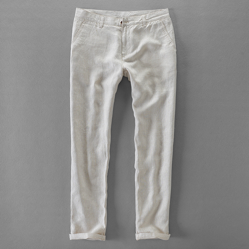 Men'S Fashion Linen Pants - Новые дизайнерские модные брендовые брюки из