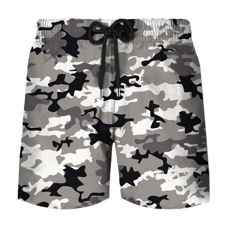Mens Fashion Camo Pants - Модные камуфляжные шорты для мужчин, с