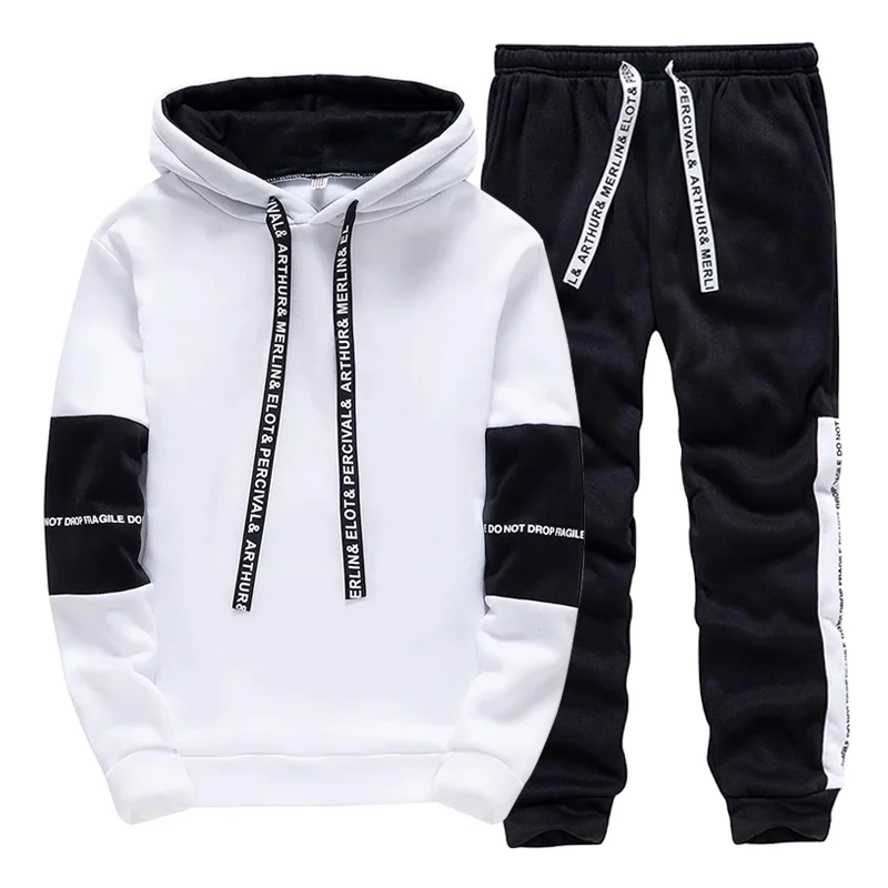Men'S Winter Fashion - Мужской спортивный костюм: повседневные худи и
