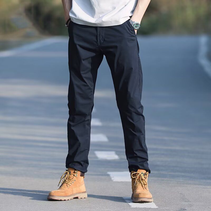 Men'S Fashion Overalls - Модные мужские прямые повседневные брюки-карго 2026