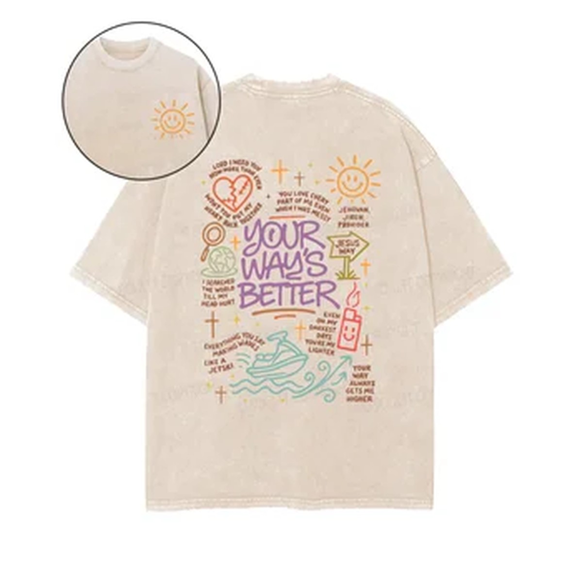 Men'S Fashion Oversized T Shirt - Готическая футболка в стиле стрит-стайл для