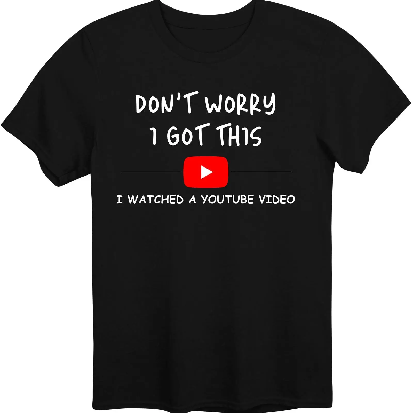 Men Fashion Youtuber - Футболка с сертификатом YouTube, забавная одежда