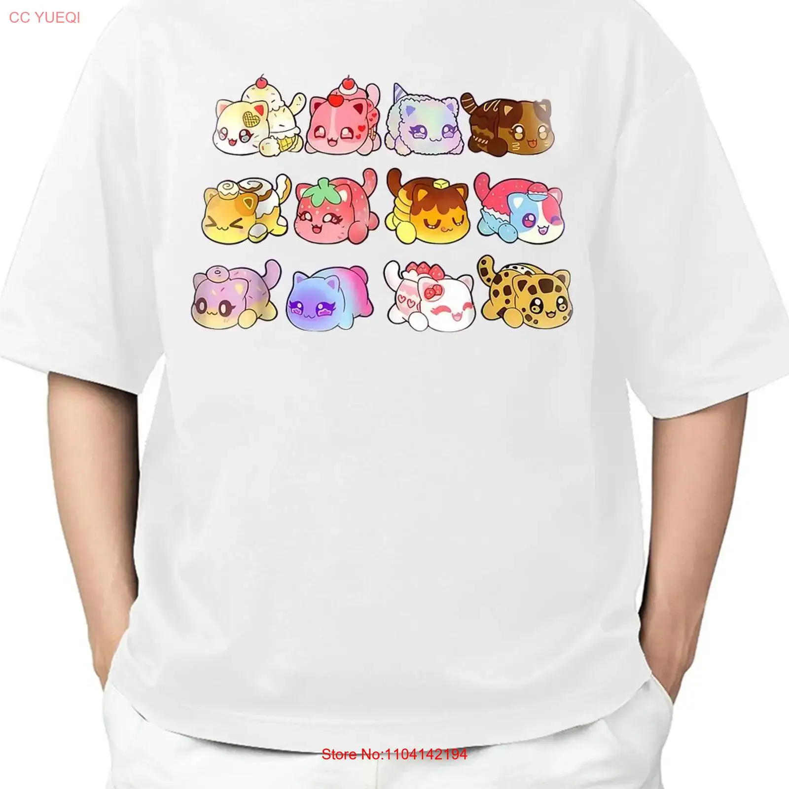 Men'S Fashion Pink Shirt - Футболка Meemeow Cats Plush T Shirt