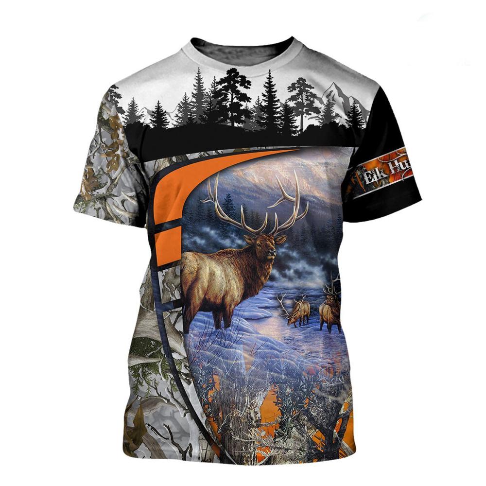Men'S Fashion Lk - Мужская футболка с 3D принтом животных,