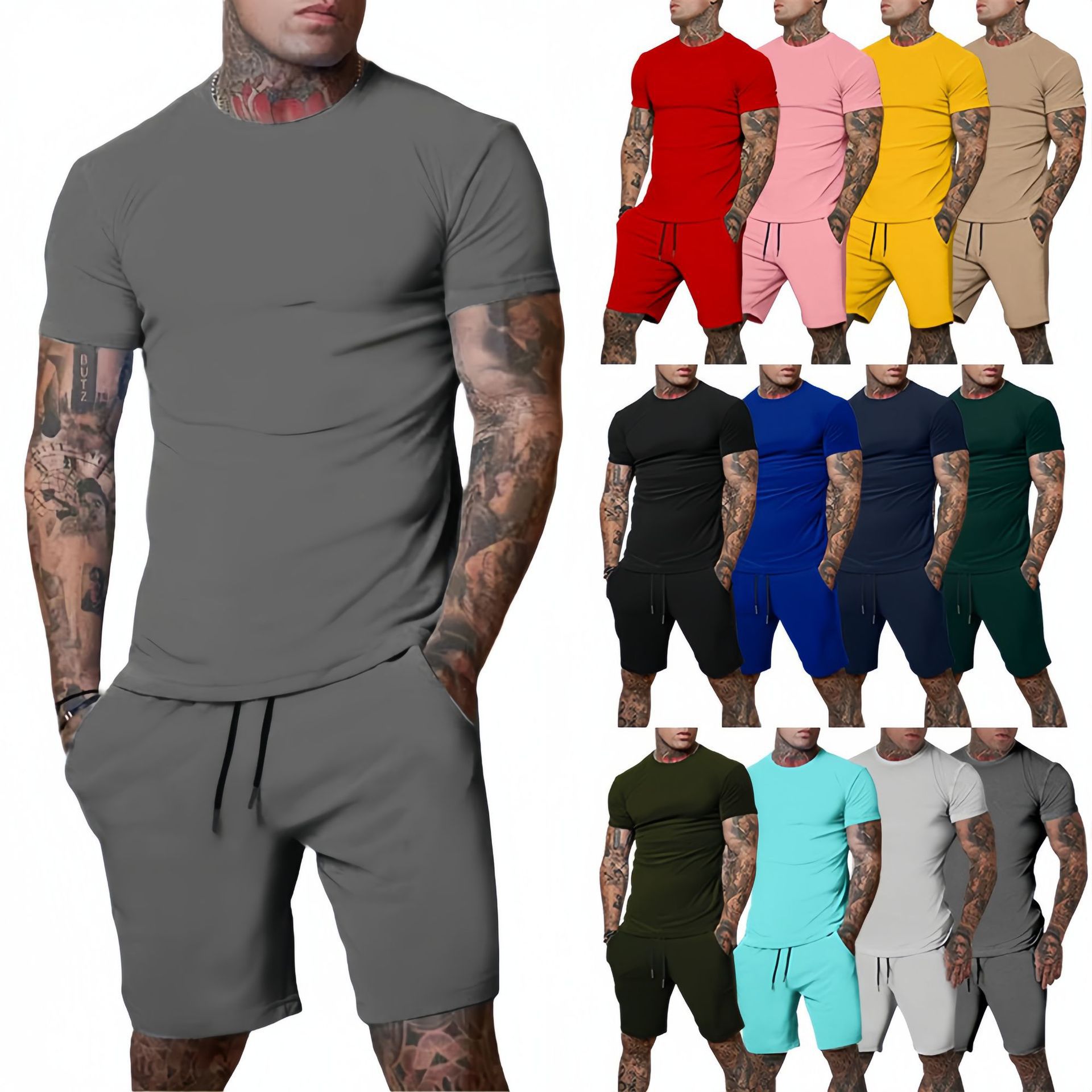 Men'S Fashion Formal - Модный и повседневный летний спортивный костюм