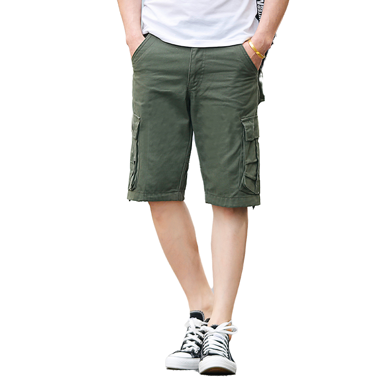 Men'S Fashion Loose Pants - Мужские летние шорты-карго из 100% хлопка,
