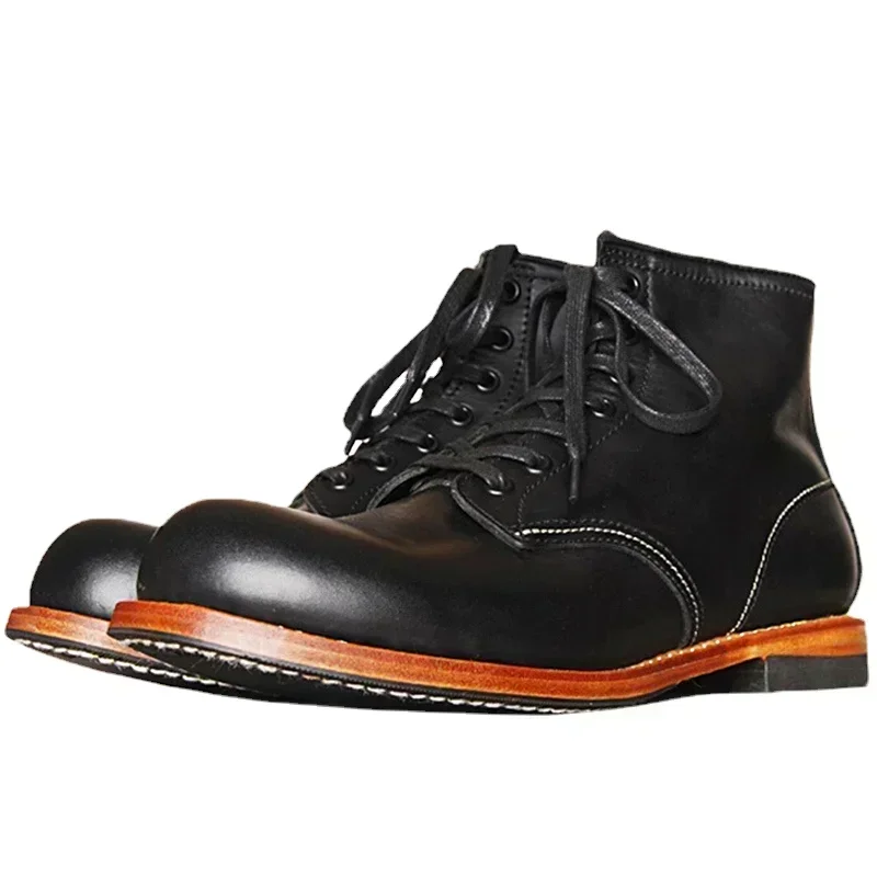 Men'S Fashion For Wedding - Винтажные мужские ботинки Goodyear из натуральной