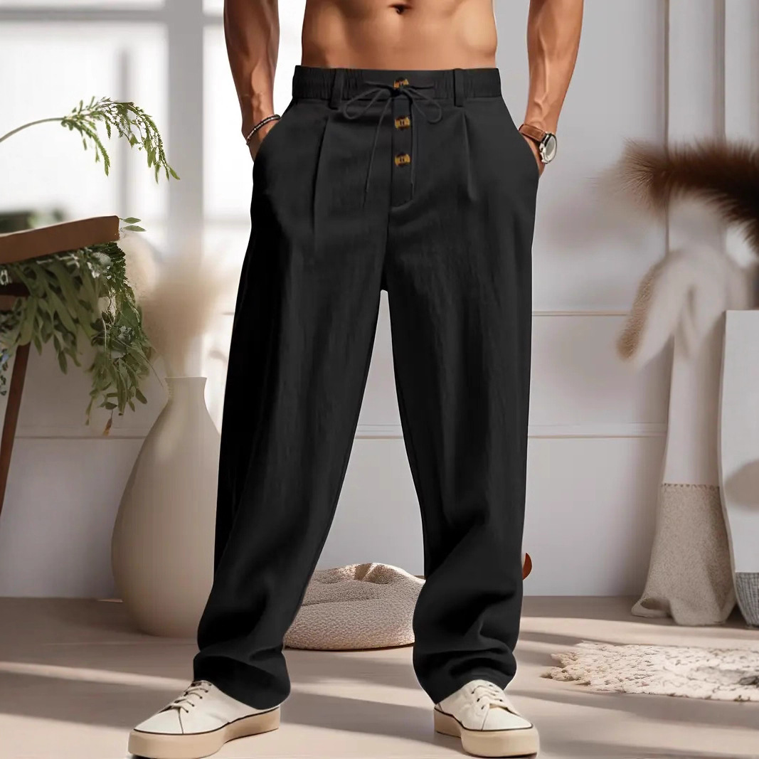 Новые мужские повседневные дыш – обзор и цена Men'S Fashion Linen Pants