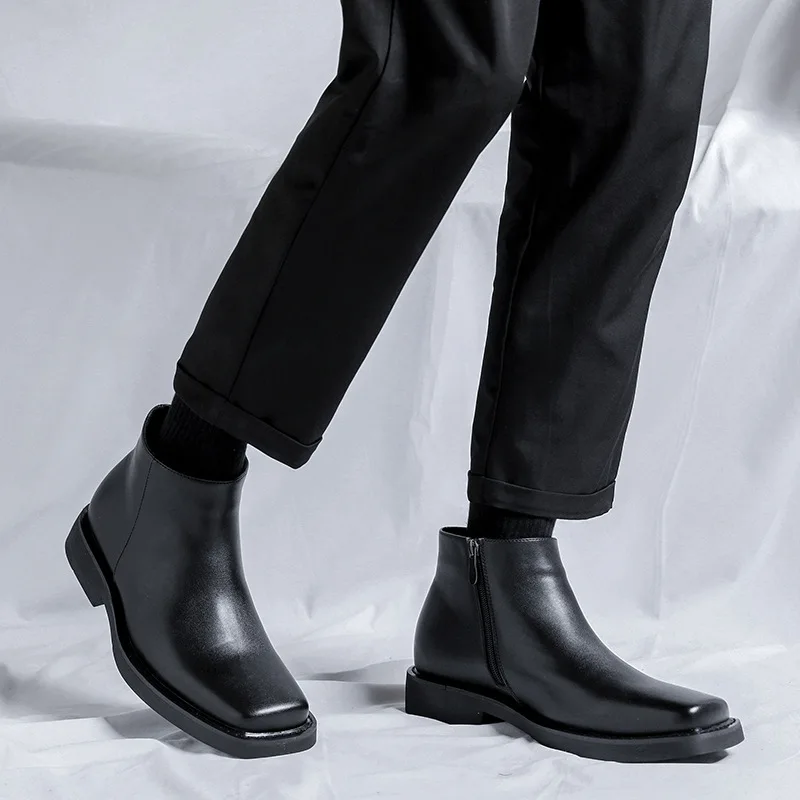 Черная новая модная мужская по – обзор и цена Men'S Fashion Formal