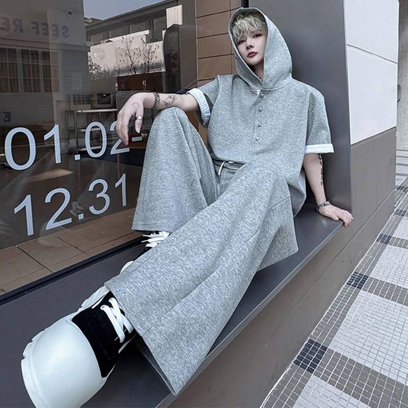 Оригинальный комплект LUZHEN:  – обзор и цена Men'S Fashion Loose Pants