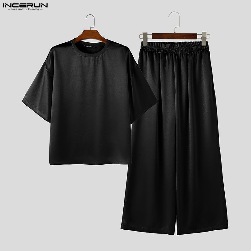 Мужские комплекты INCERUN: одн – обзор и цена Men'S Fashion Loose Pants