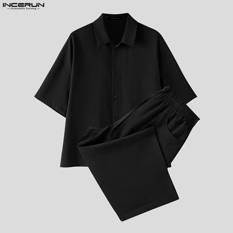Мужской комплект INCERUN: одно – обзор и цена Men'S Fashion Loose Pants