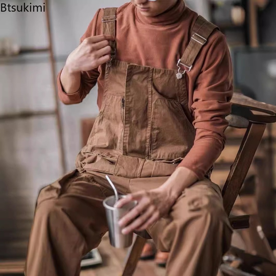 2026 мужские хлопковые брюки-к – обзор и цена Men'S Fashion Overalls