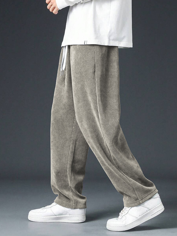 Прямые классические мужские бр – обзор и цена Men'S Fashion Khaki Pants