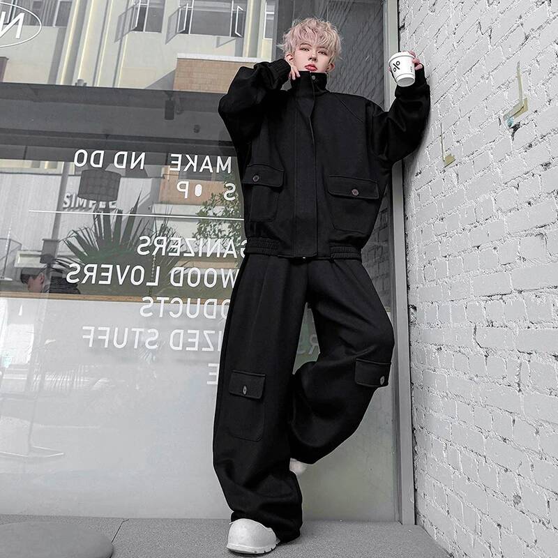 Комплект LUZHEN: Модный мужско – обзор и цена Men'S Fashion Loose Pants