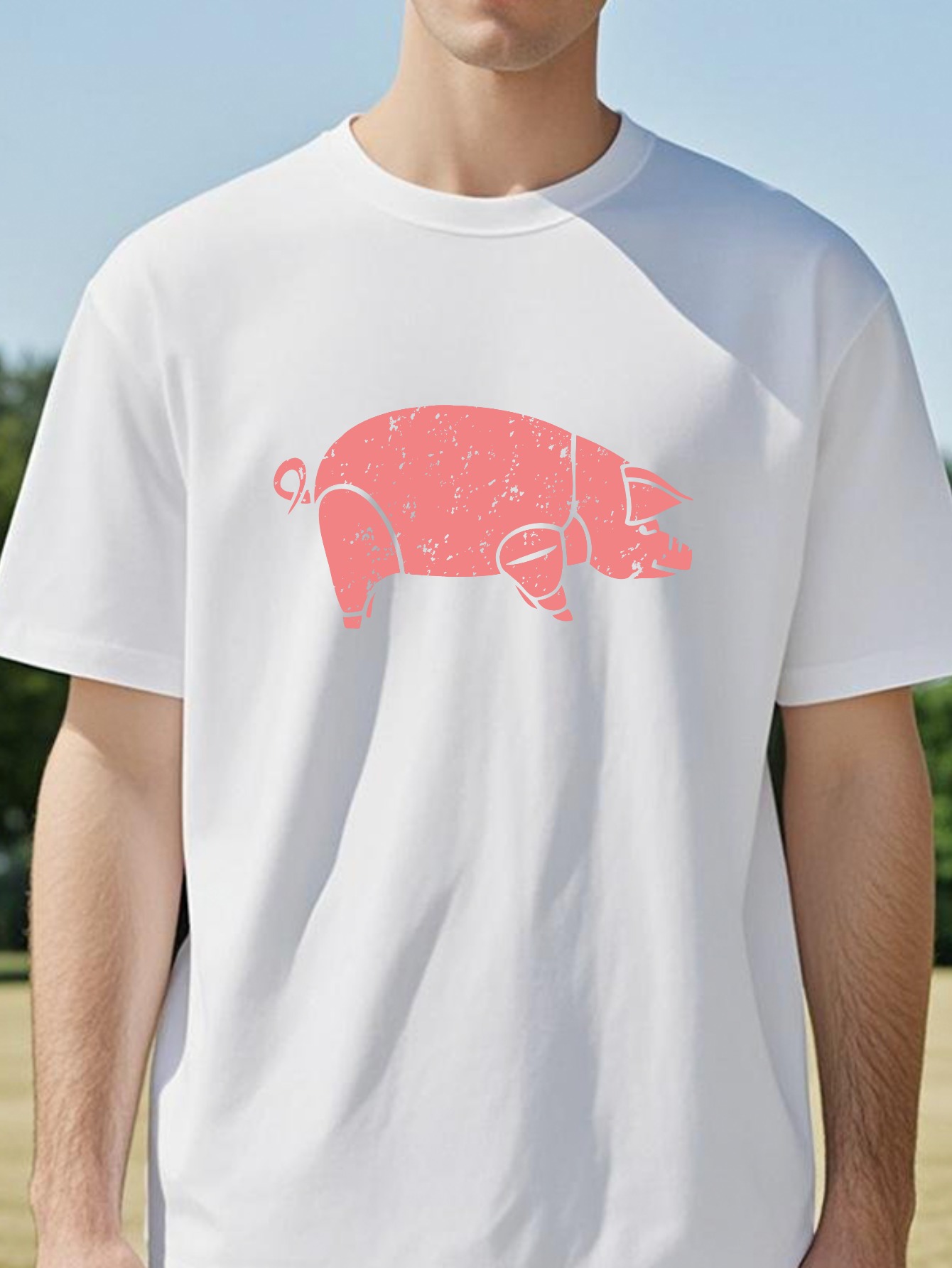 Футболка с принтом Pink Floyd  – обзор и цена Men'S Fashion Pink Shirt