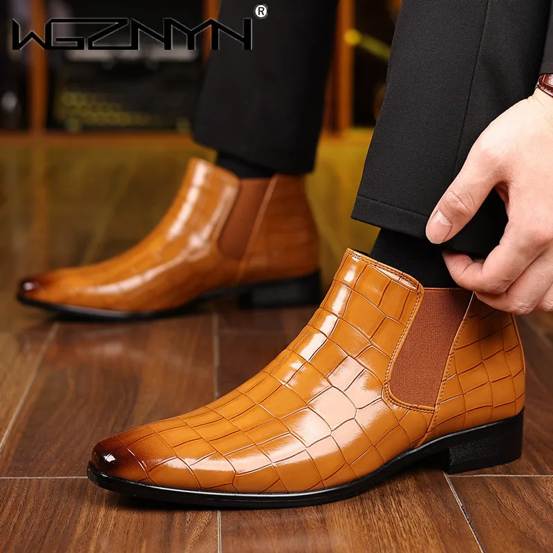 Роскошные мужские ботинки «Чел – обзор и цена Men'S Fashion Formal