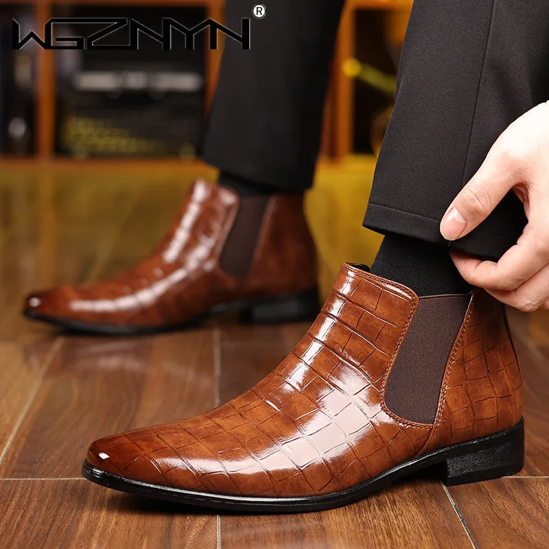 Роскошные мужские ботинки «Чел – обзор и цена Men'S Fashion Formal