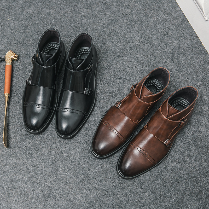 Высокие кожаные ботинки с остр – обзор и цена Mens Fashion Autumn 2025