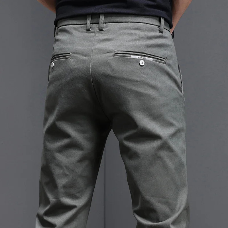 97,8% хлопок, весна-осень 202, – обзор и цена Men'S Fashion Khaki Pants