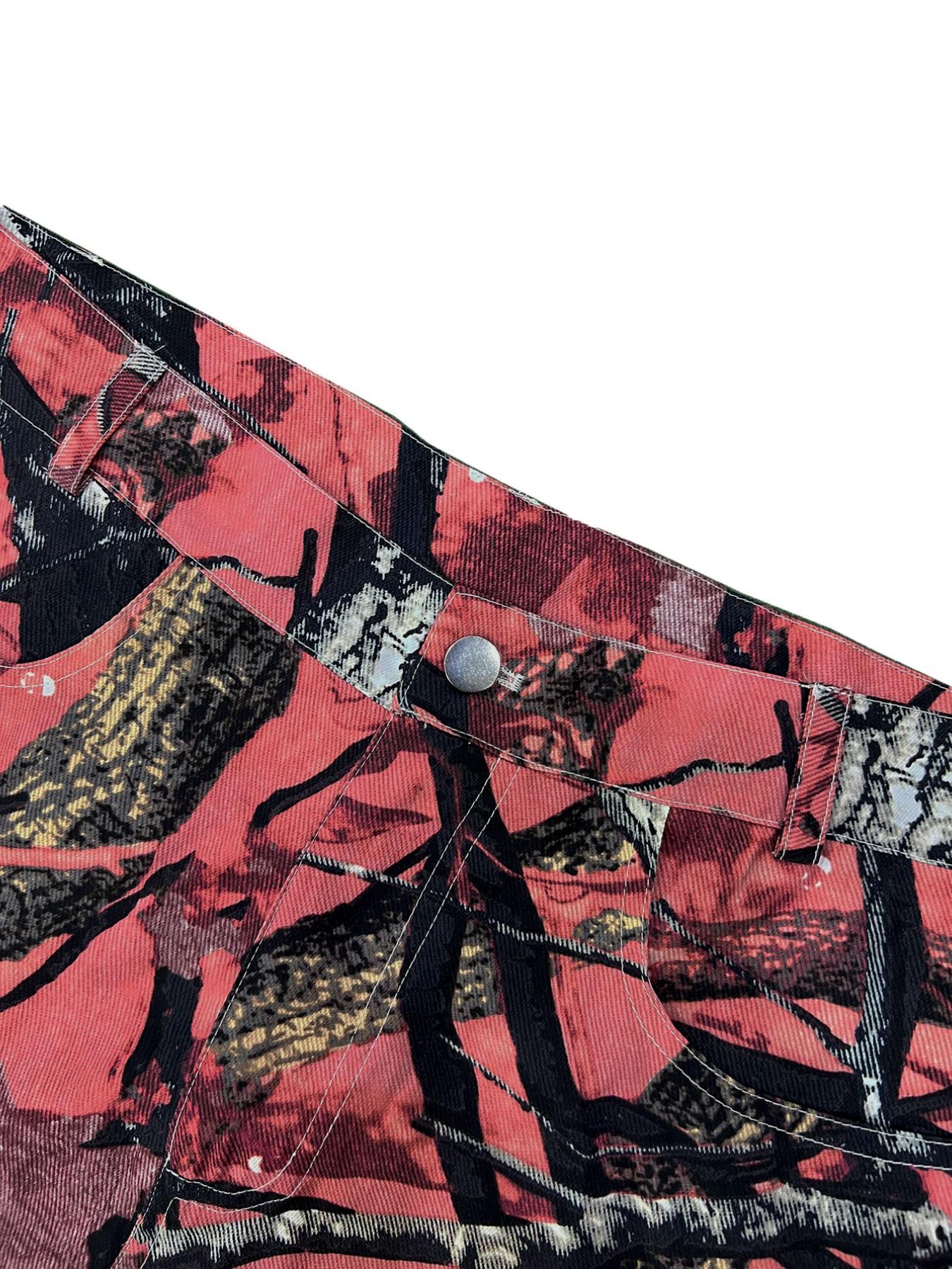 Мужские камуфляжные прямые сво – обзор и цена Mens Fashion Camo Pants